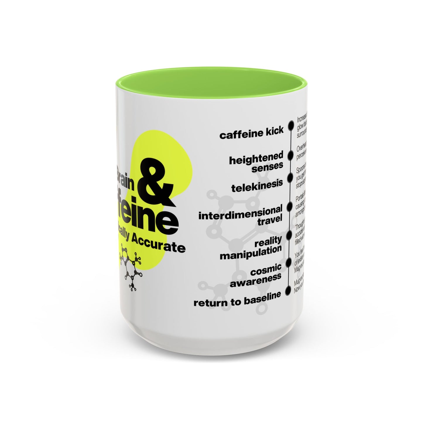 Caffeine Effects Coffee Mug 11oz
