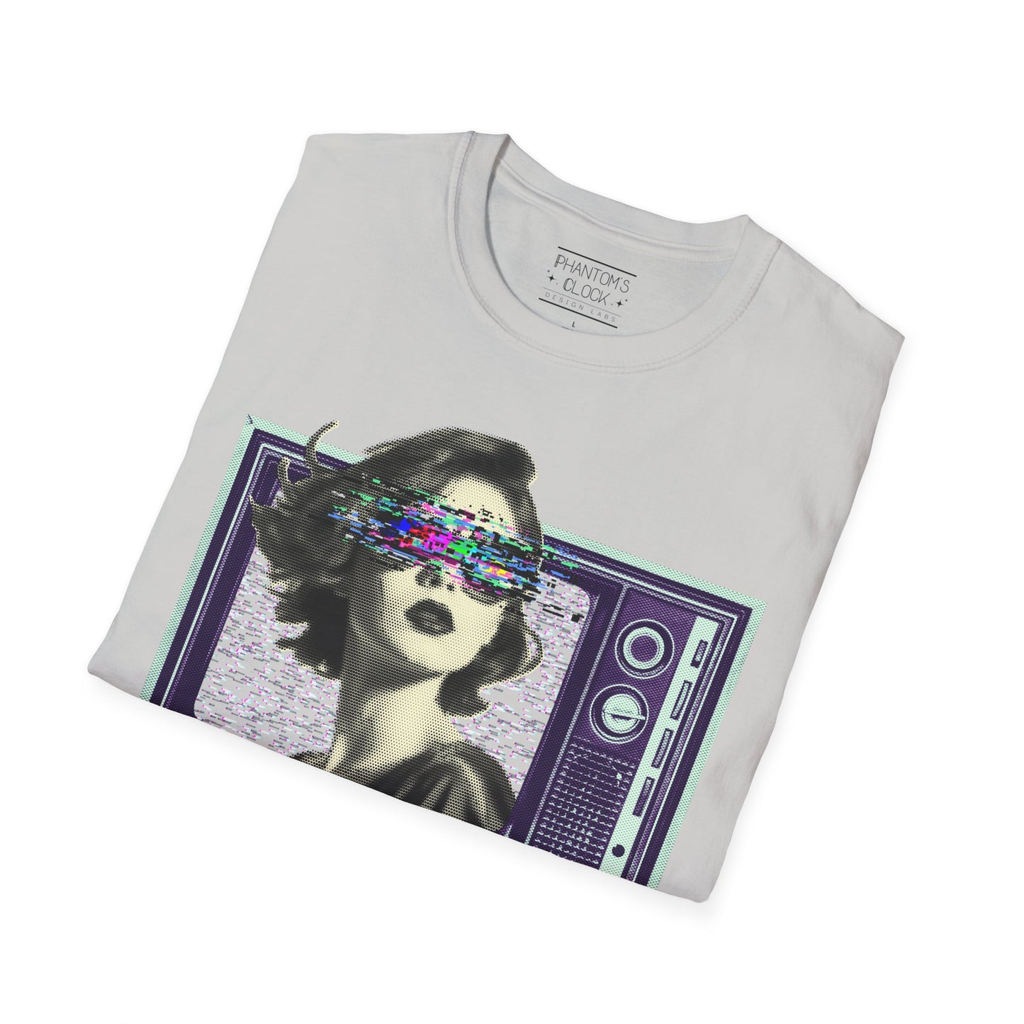 Retro TV Static Unisex Graphic Tee | Unisex Softstyle T-Shirt