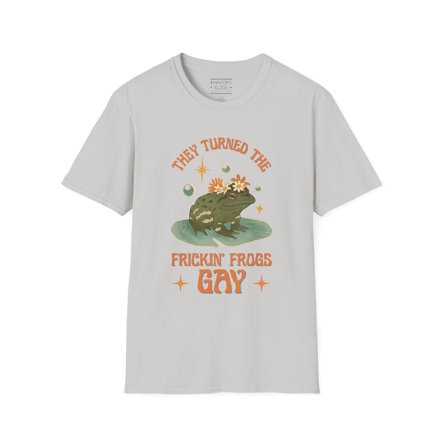 They Turned The Frickin' Frogs Gay | Unisex Softstyle Tee
