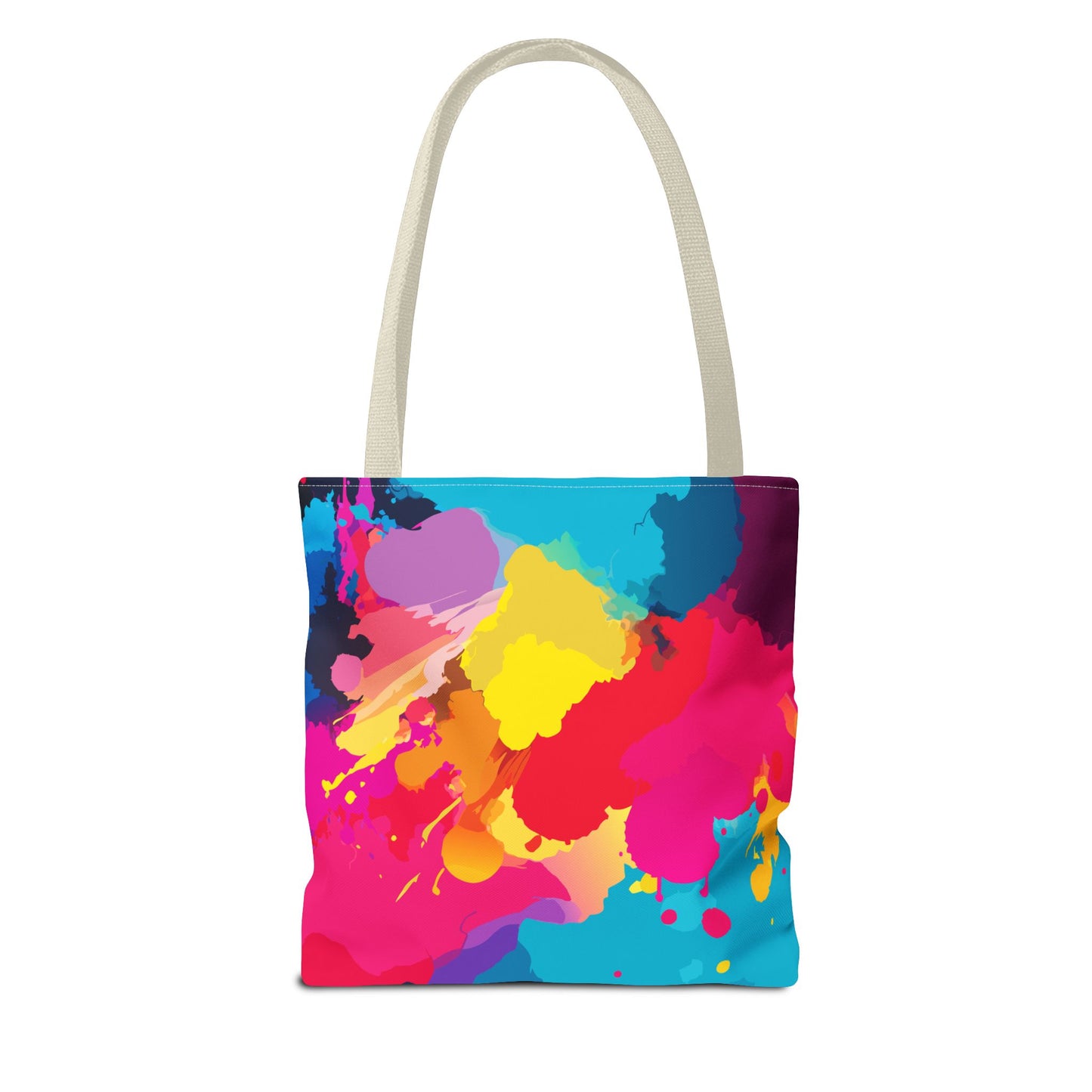 Canvas Tote - "Feral" Paint Splatter Design