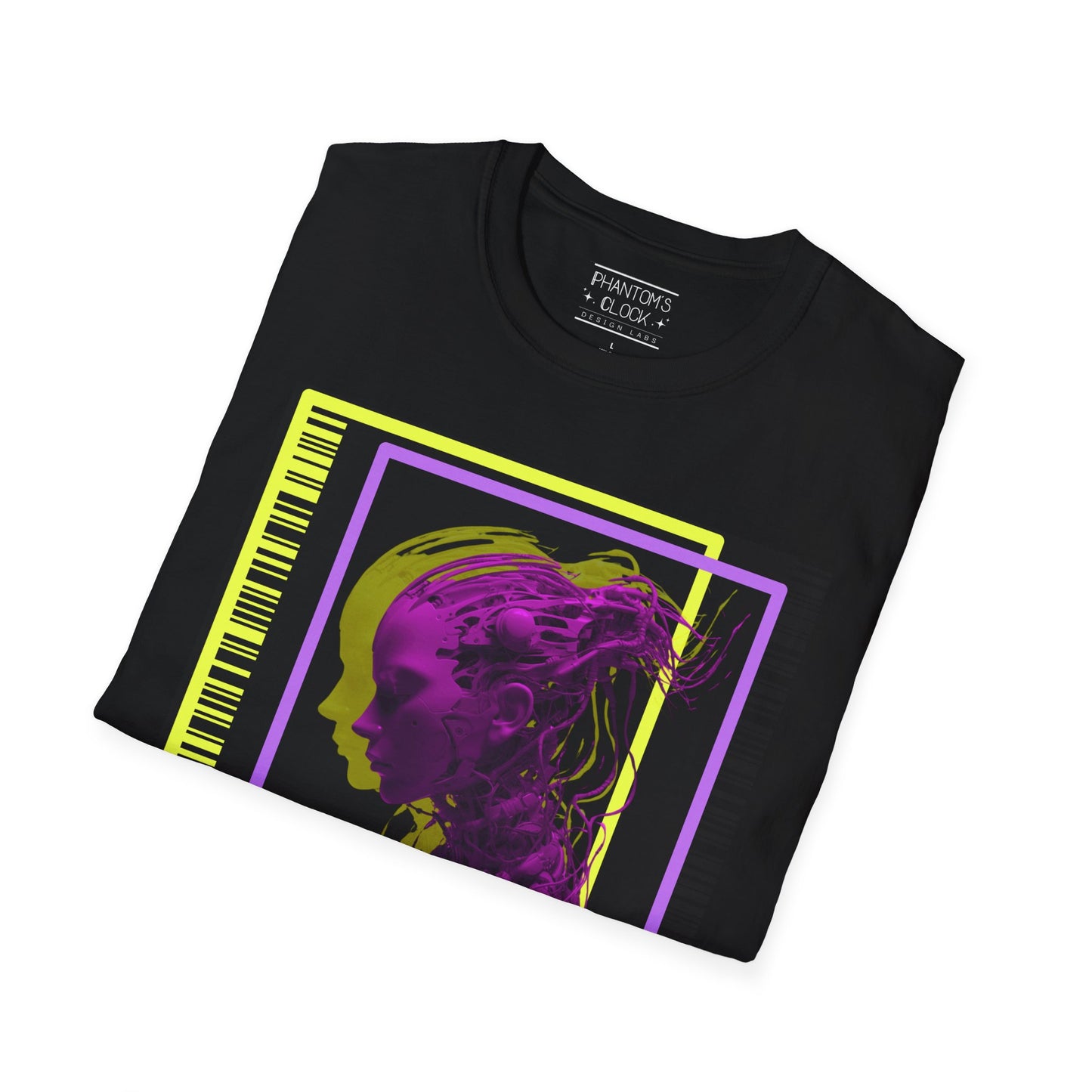 Supersoft Graphic Tee, Unisex Softstyle T-Shirt for Men and Women, Trendy Shirt, Cyborkg, Sci-Fi Tshirt, Geek Clothing