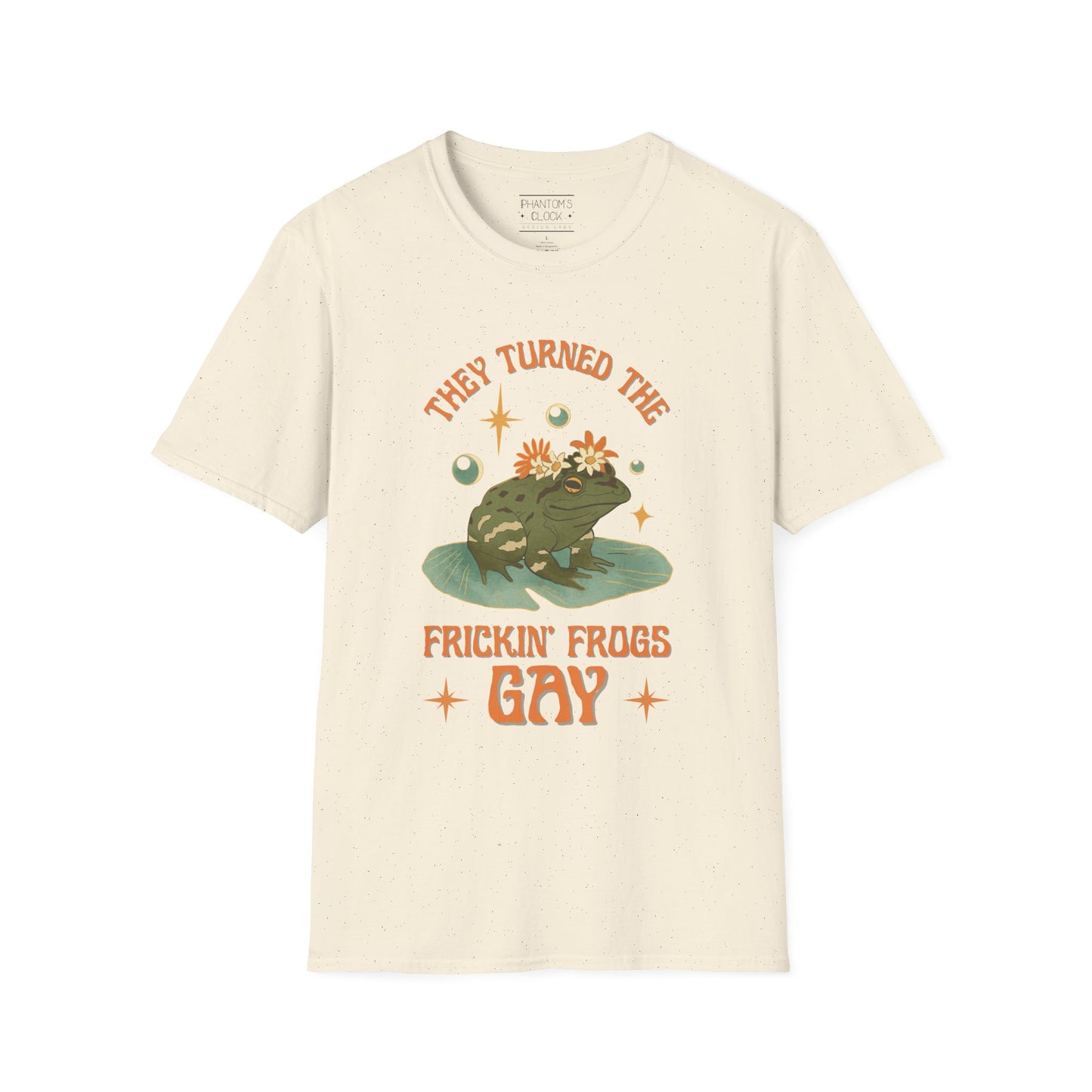 They Turned The Frickin' Frogs Gay | Unisex Softstyle Tee
