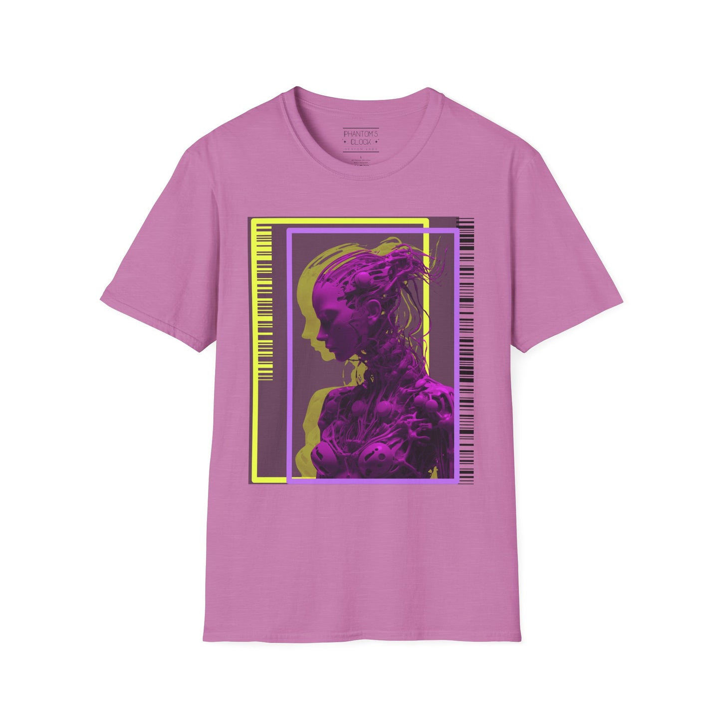 Supersoft Graphic Tee, Unisex Softstyle T-Shirt for Men and Women, Trendy Shirt, Cyborkg, Sci-Fi Tshirt, Geek Clothing