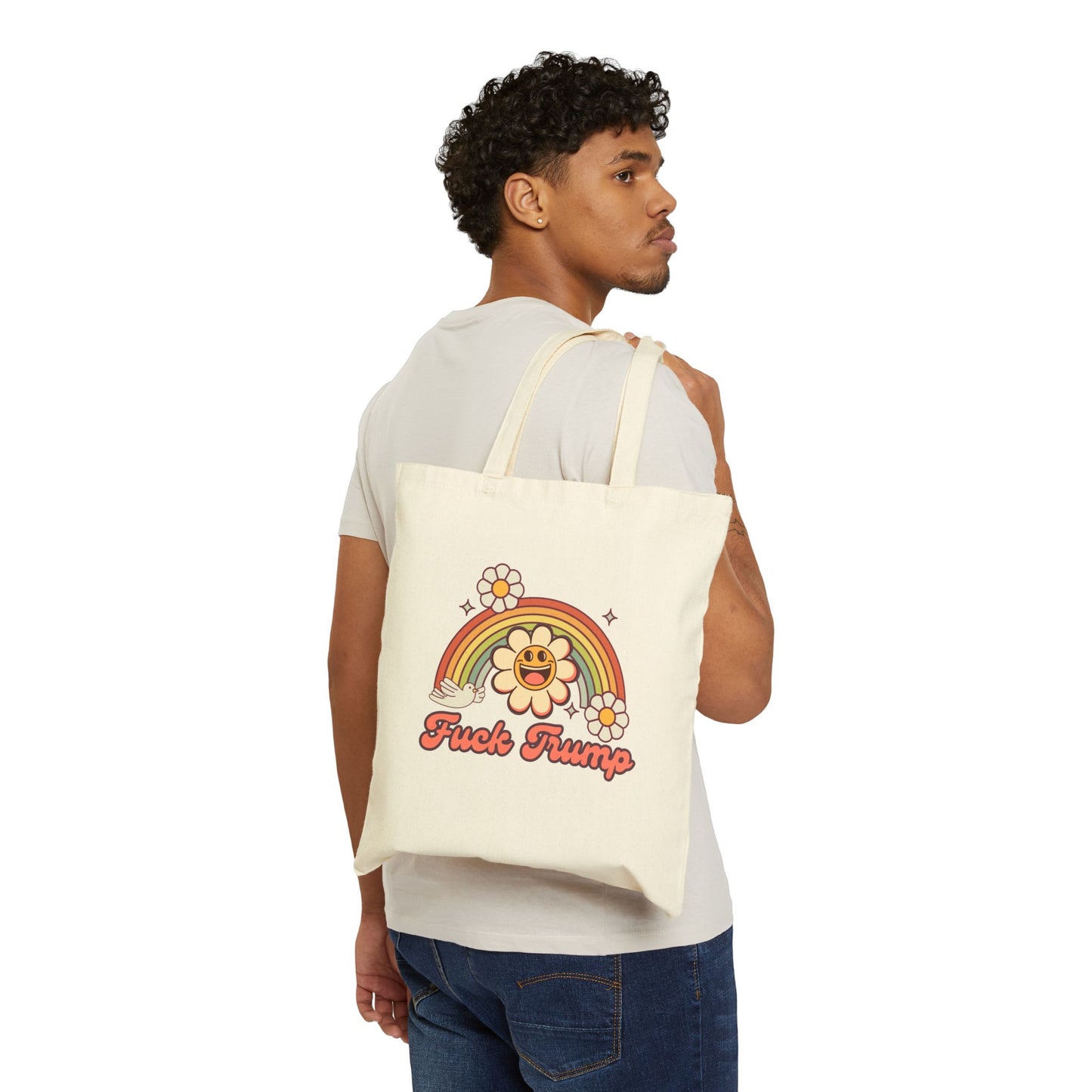 Cotton Tote Bag - Single-Sided Front Graphic - FDT