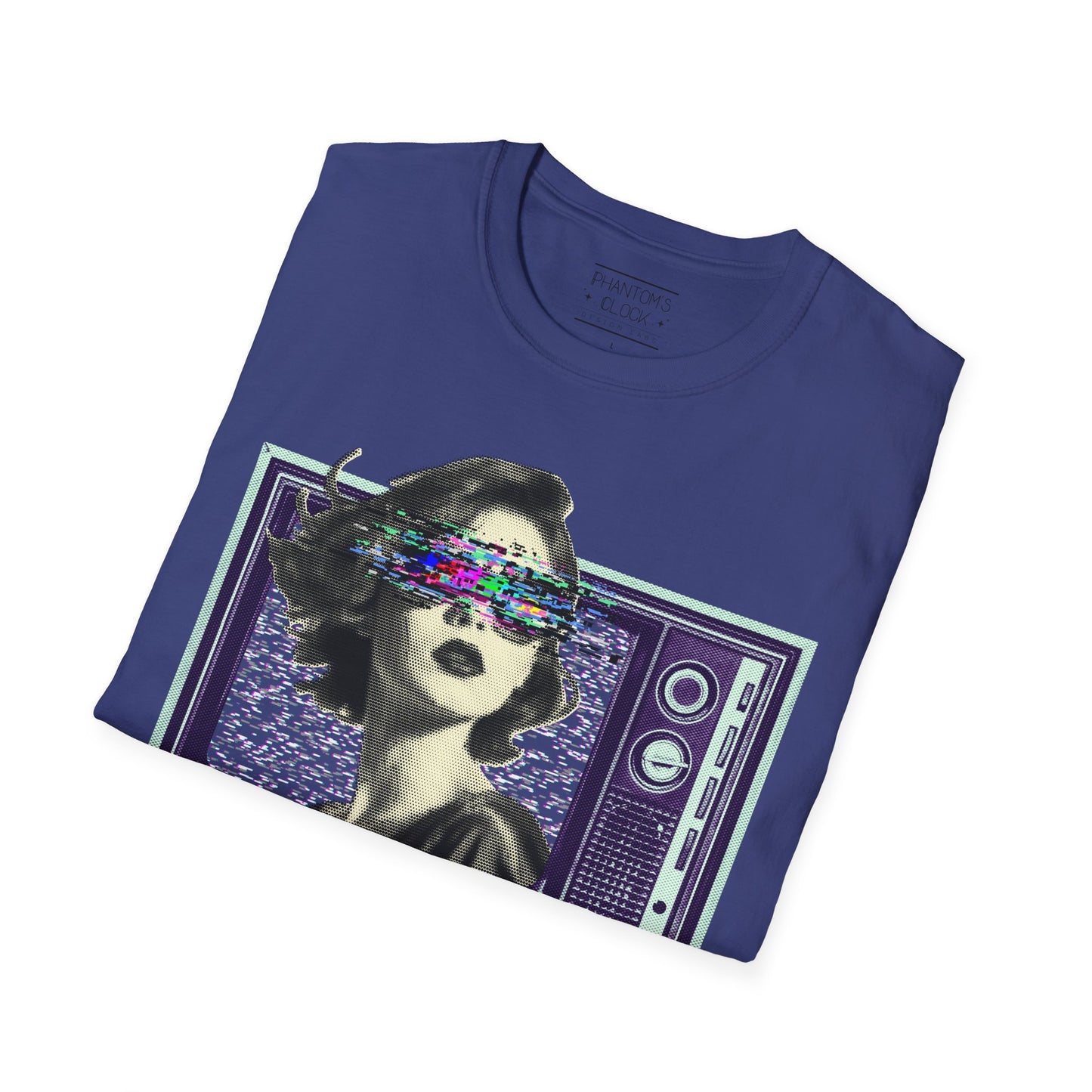 Retro TV Static Unisex Graphic Tee | Unisex Softstyle T-Shirt