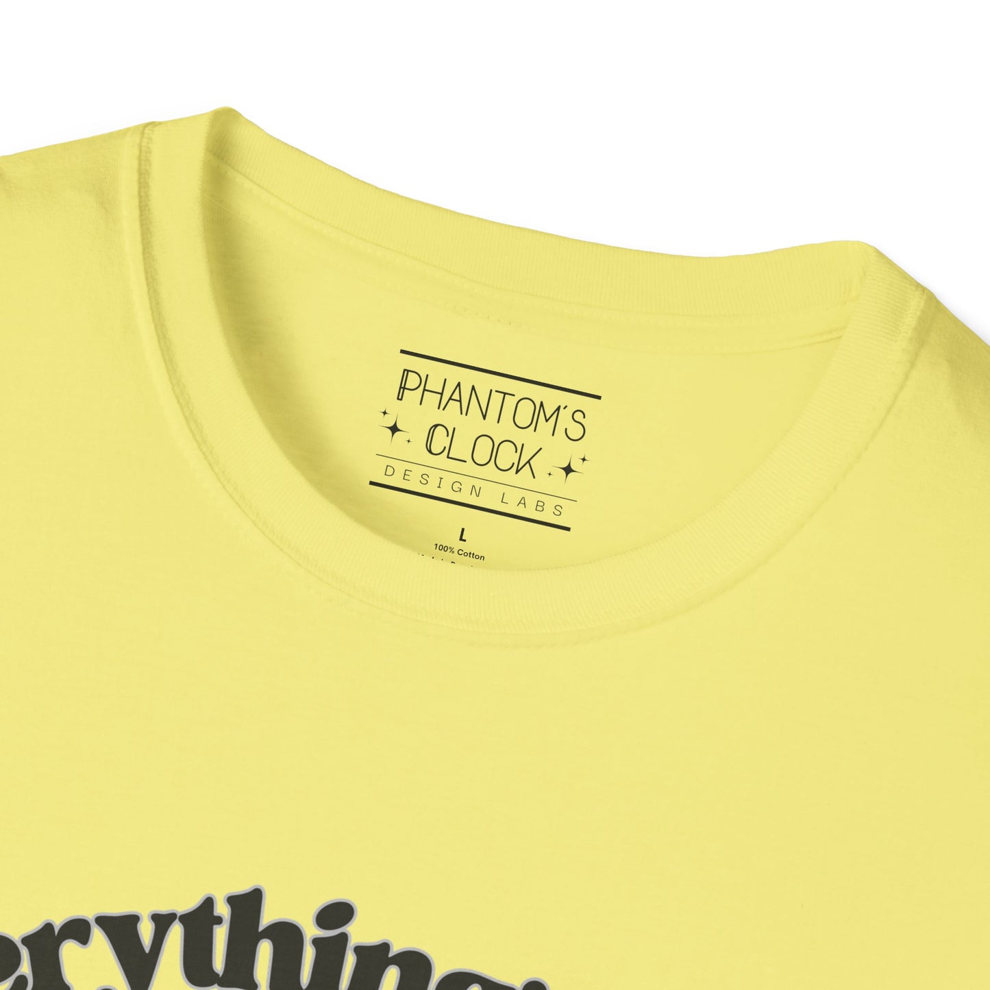 Everything's Fine Raccoon Dumpster Fire Funny Graphic Tee | Unisex Softstyle T-Shirt