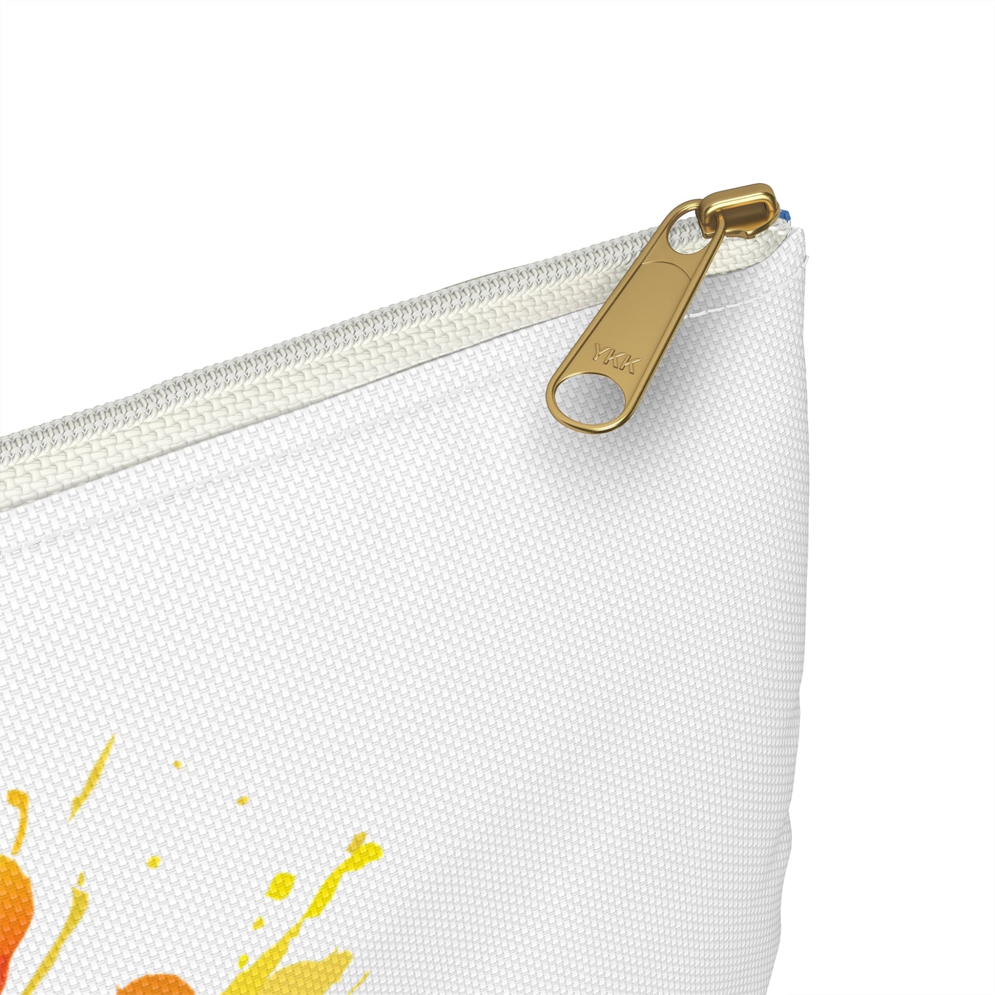 Zipper Pouch - 'Feral' Multicolor Paint Spatter Design