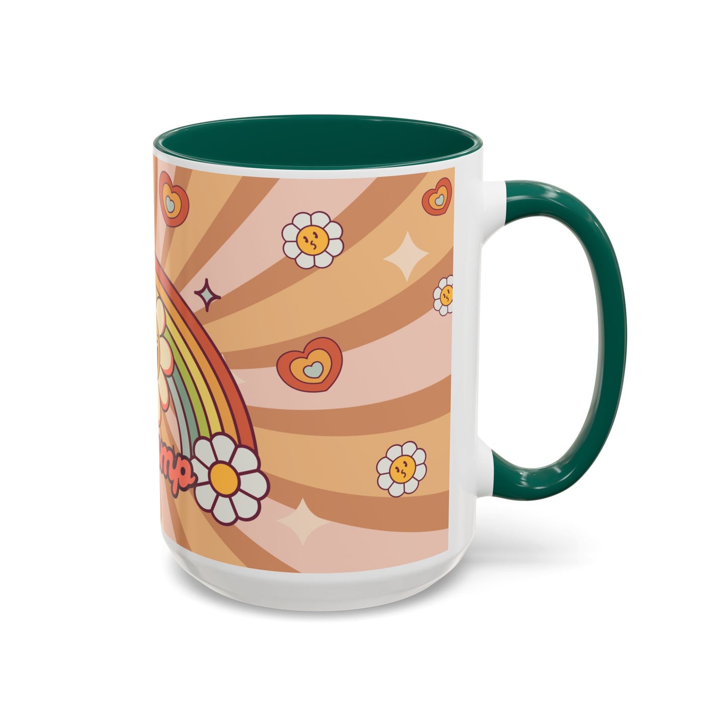 F*ck Trump Retro Rainbow Mug (11oz, 15oz)