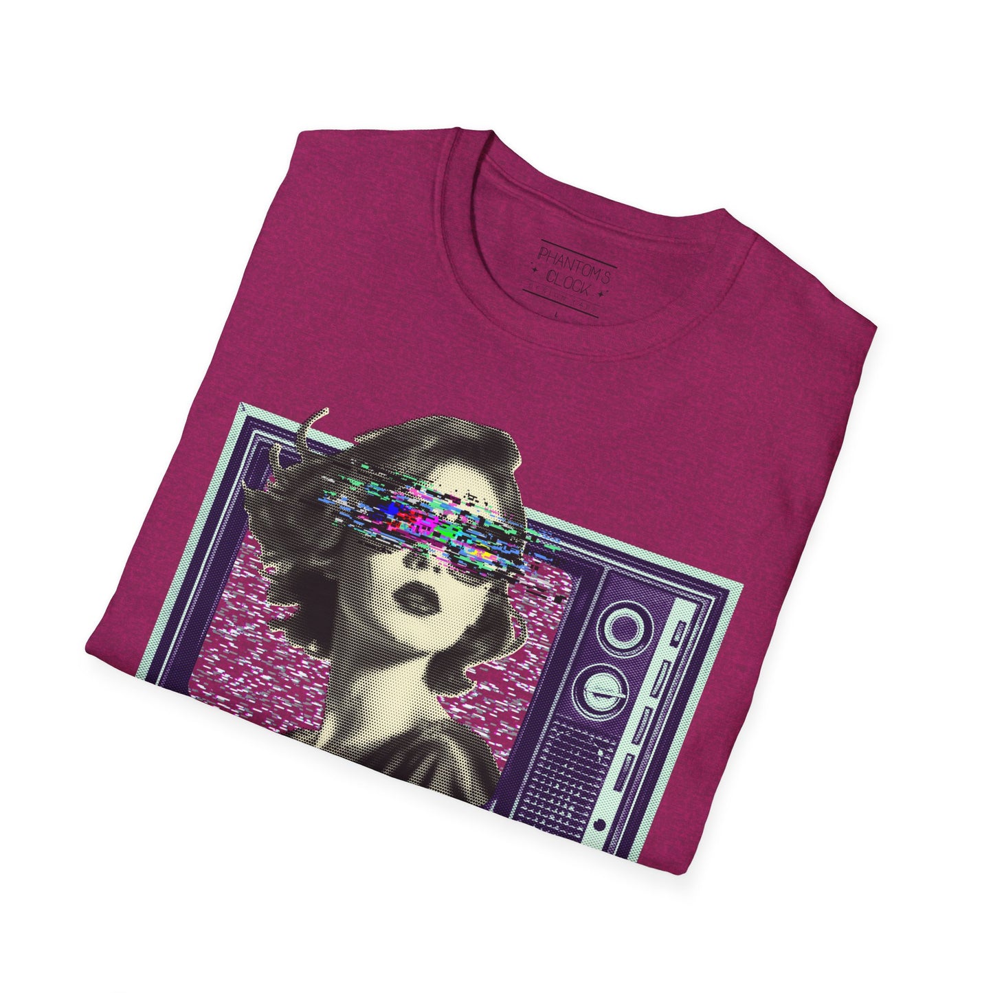 Retro TV Static Unisex Graphic Tee | Unisex Softstyle T-Shirt