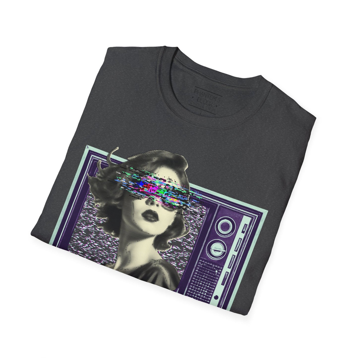 Retro TV Static Unisex Graphic Tee | Unisex Softstyle T-Shirt