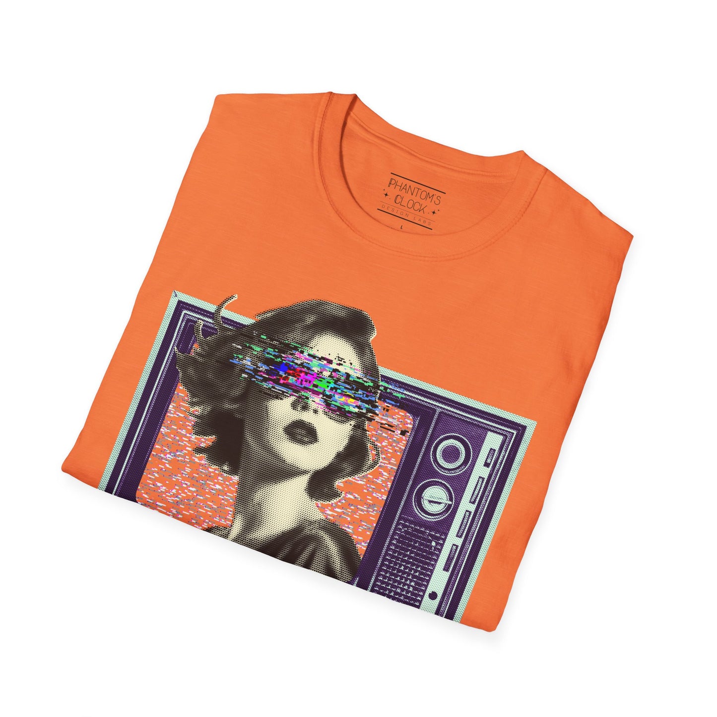 Retro TV Static Unisex Graphic Tee | Unisex Softstyle T-Shirt