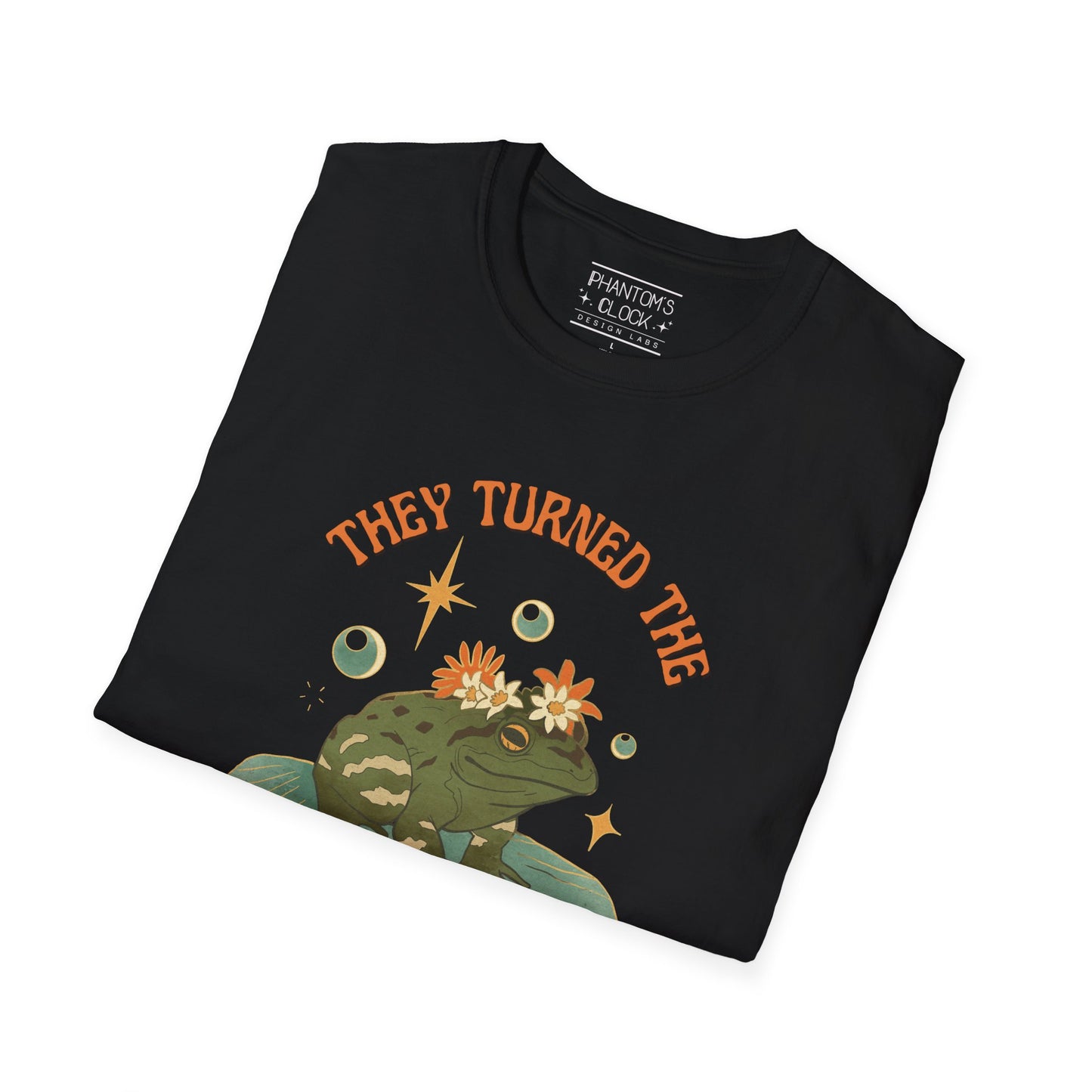 They Turned The Frickin' Frogs Gay | Unisex Softstyle Tee