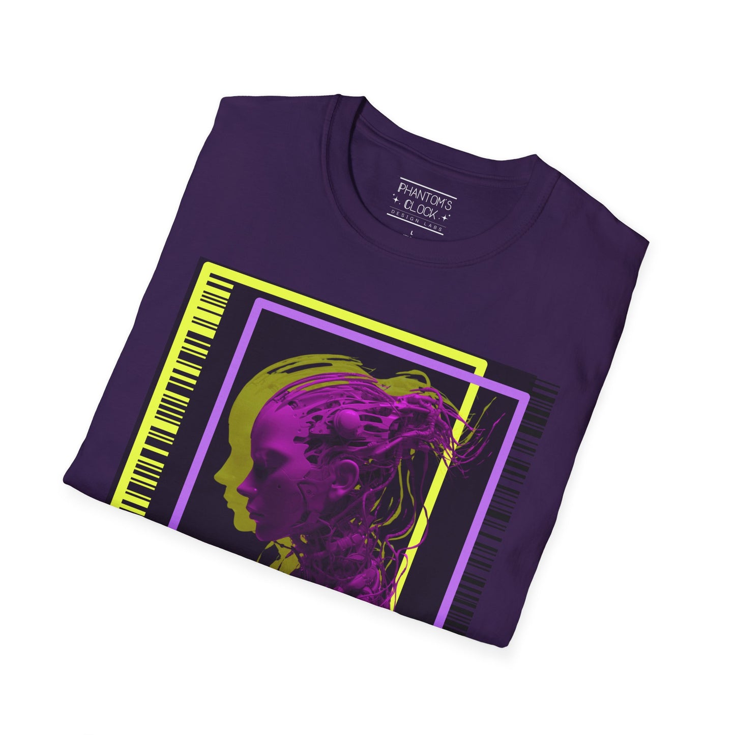 Supersoft Graphic Tee, Unisex Softstyle T-Shirt for Men and Women, Trendy Shirt, Cyborkg, Sci-Fi Tshirt, Geek Clothing