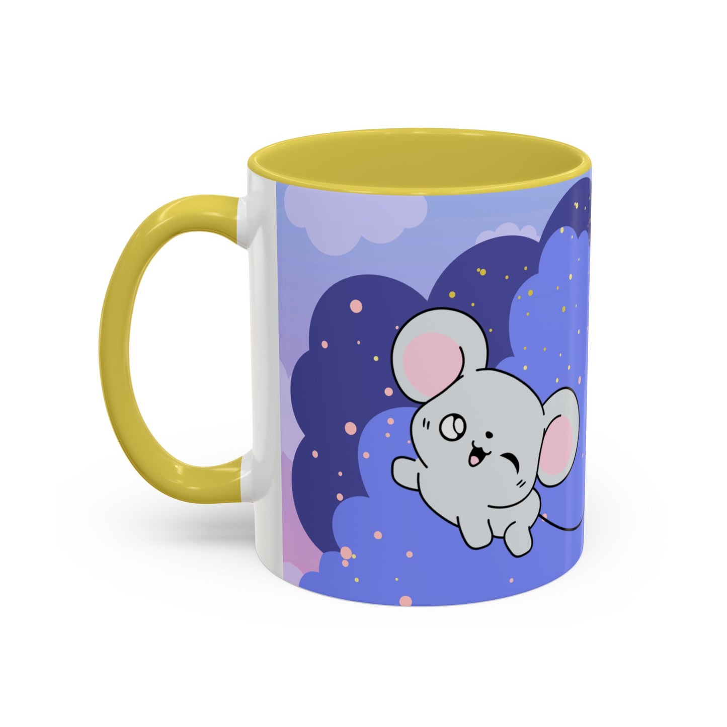 Kawaii Cat & Mouse Mug 11oz