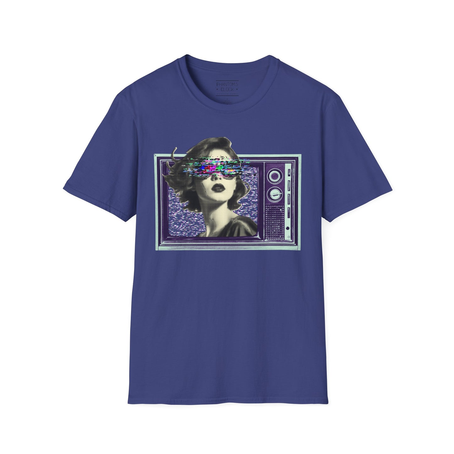 Retro TV Static Unisex Graphic Tee | Unisex Softstyle T-Shirt