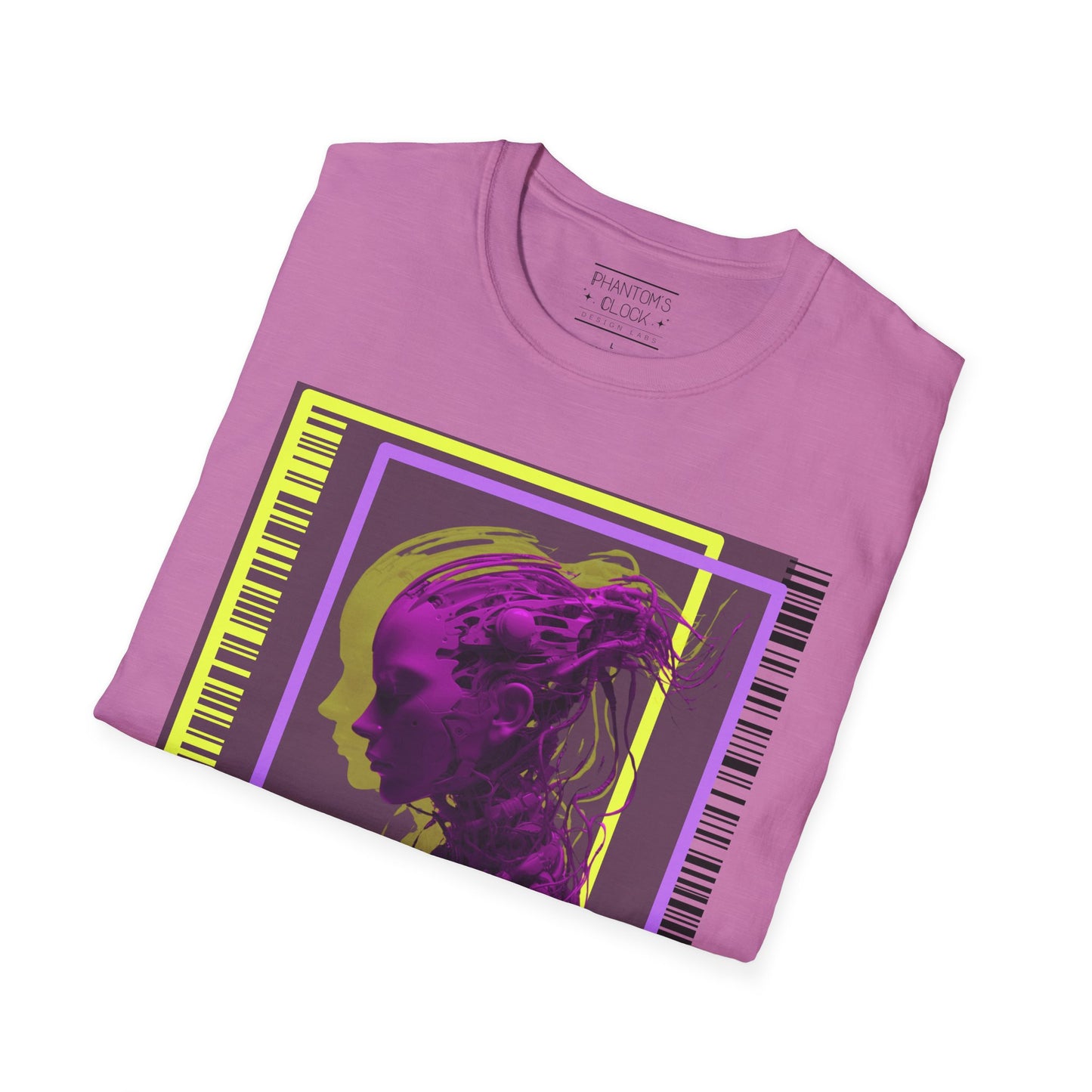 Supersoft Graphic Tee, Unisex Softstyle T-Shirt for Men and Women, Trendy Shirt, Cyborkg, Sci-Fi Tshirt, Geek Clothing