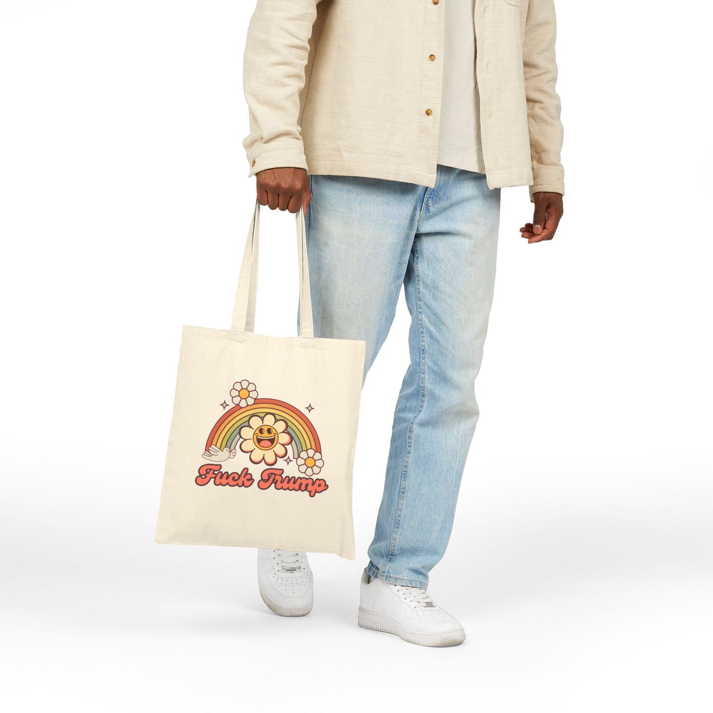 Cotton Tote Bag - Single-Sided Front Graphic - FDT