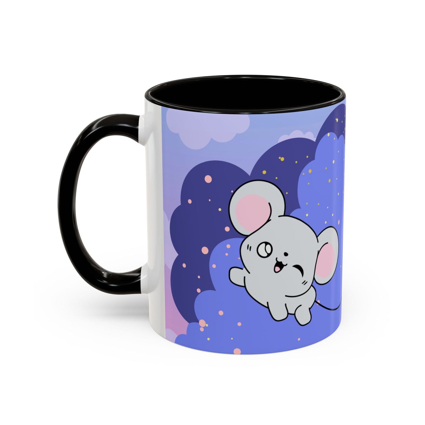 Kawaii Cat & Mouse Mug 11oz