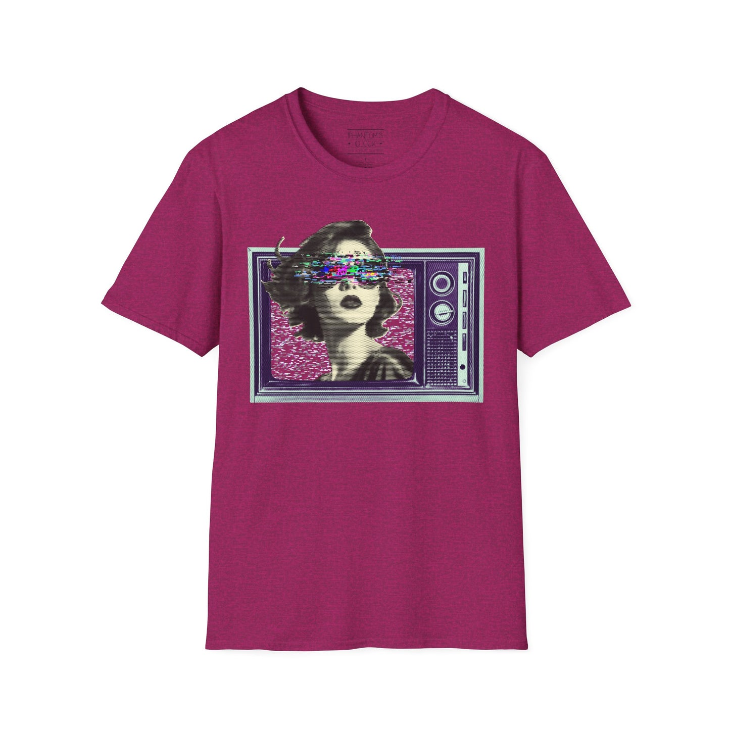 Retro TV Static Unisex Graphic Tee | Unisex Softstyle T-Shirt