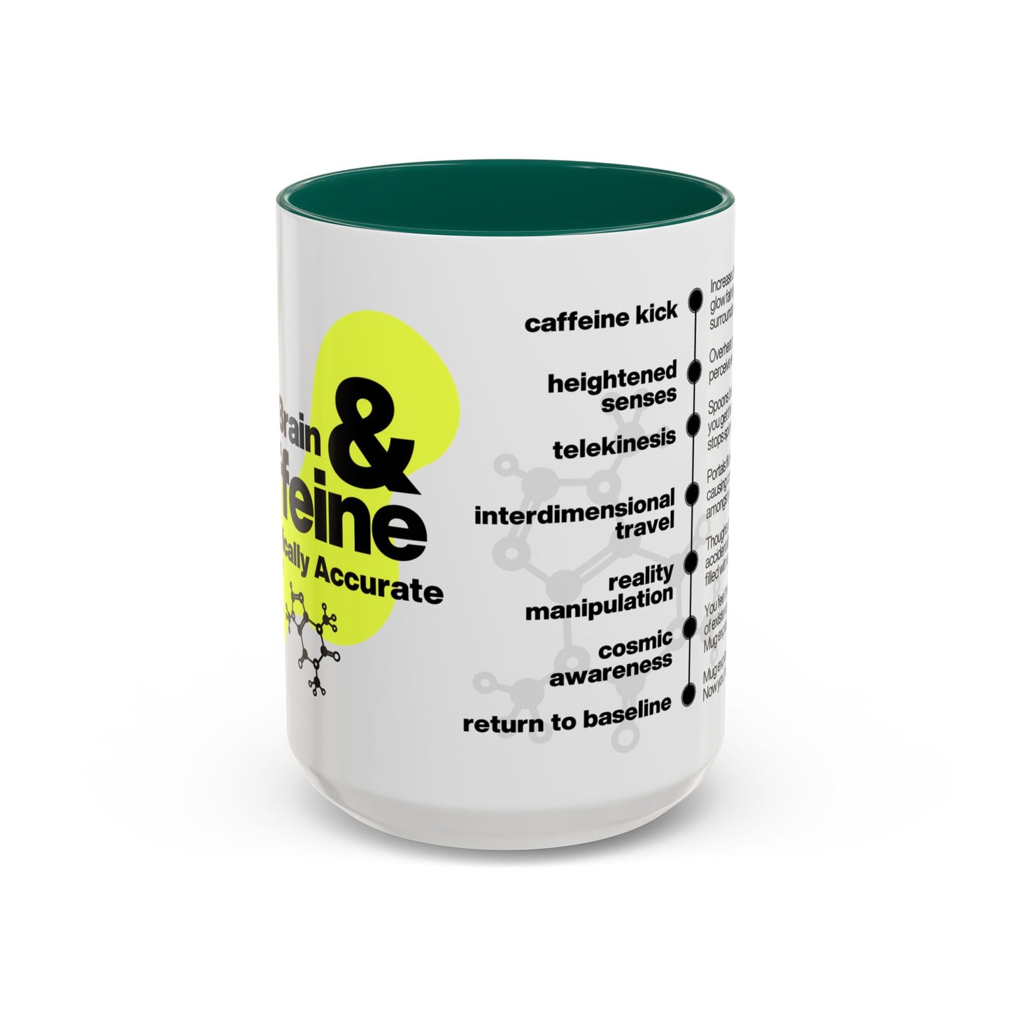 Caffeine Effects Coffee Mug 11oz