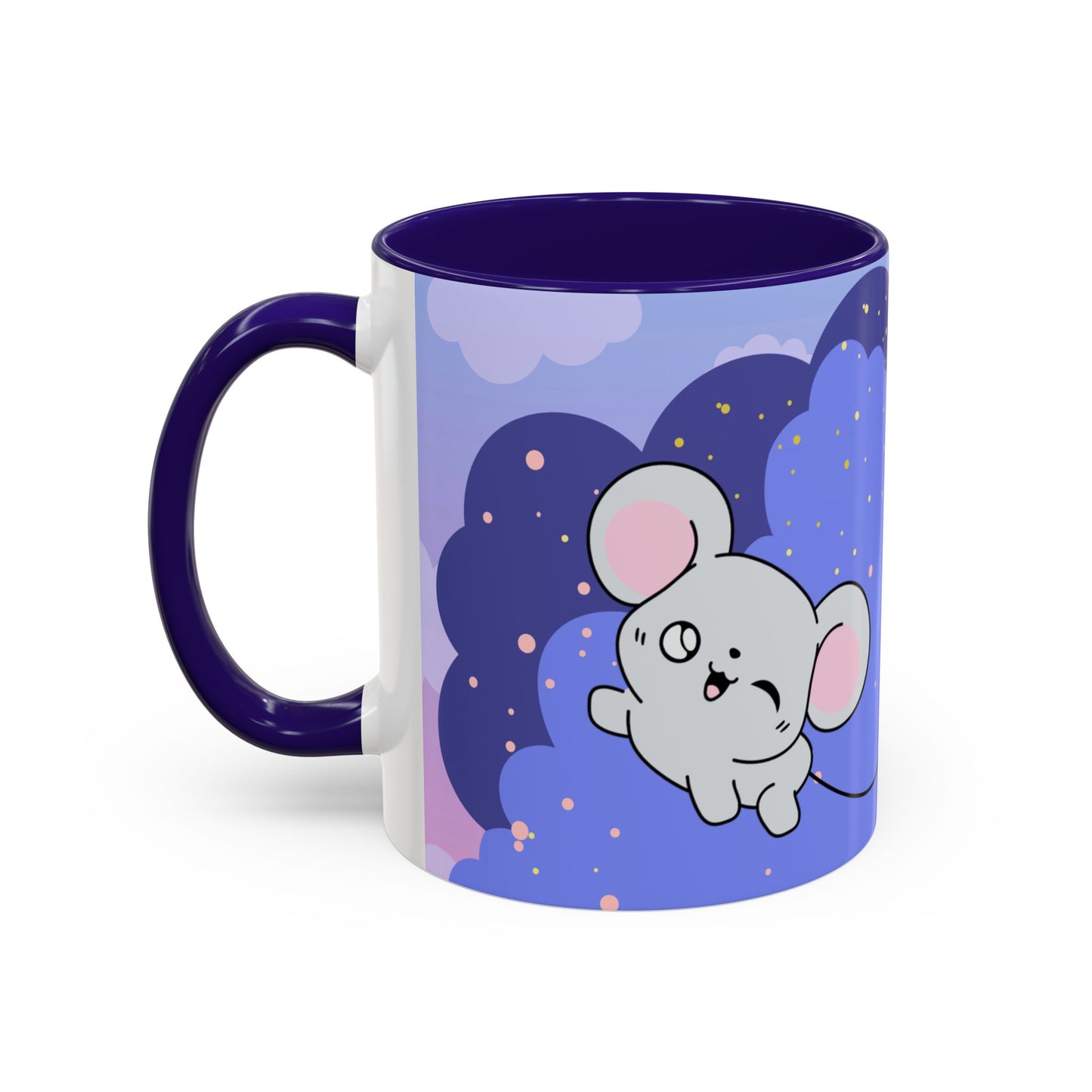 Kawaii Cat & Mouse Mug 11oz