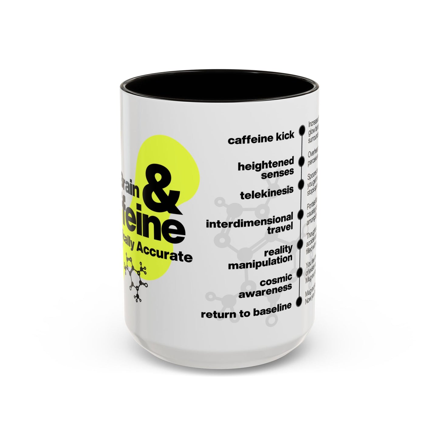 Caffeine Effects Coffee Mug 11oz