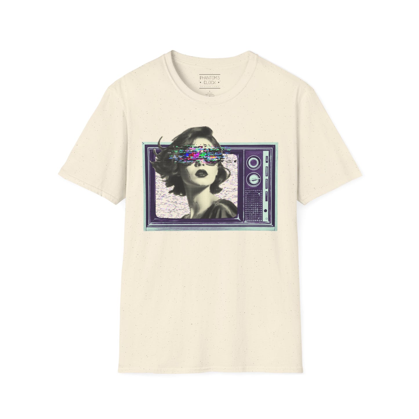 Retro TV Static Unisex Graphic Tee | Unisex Softstyle T-Shirt