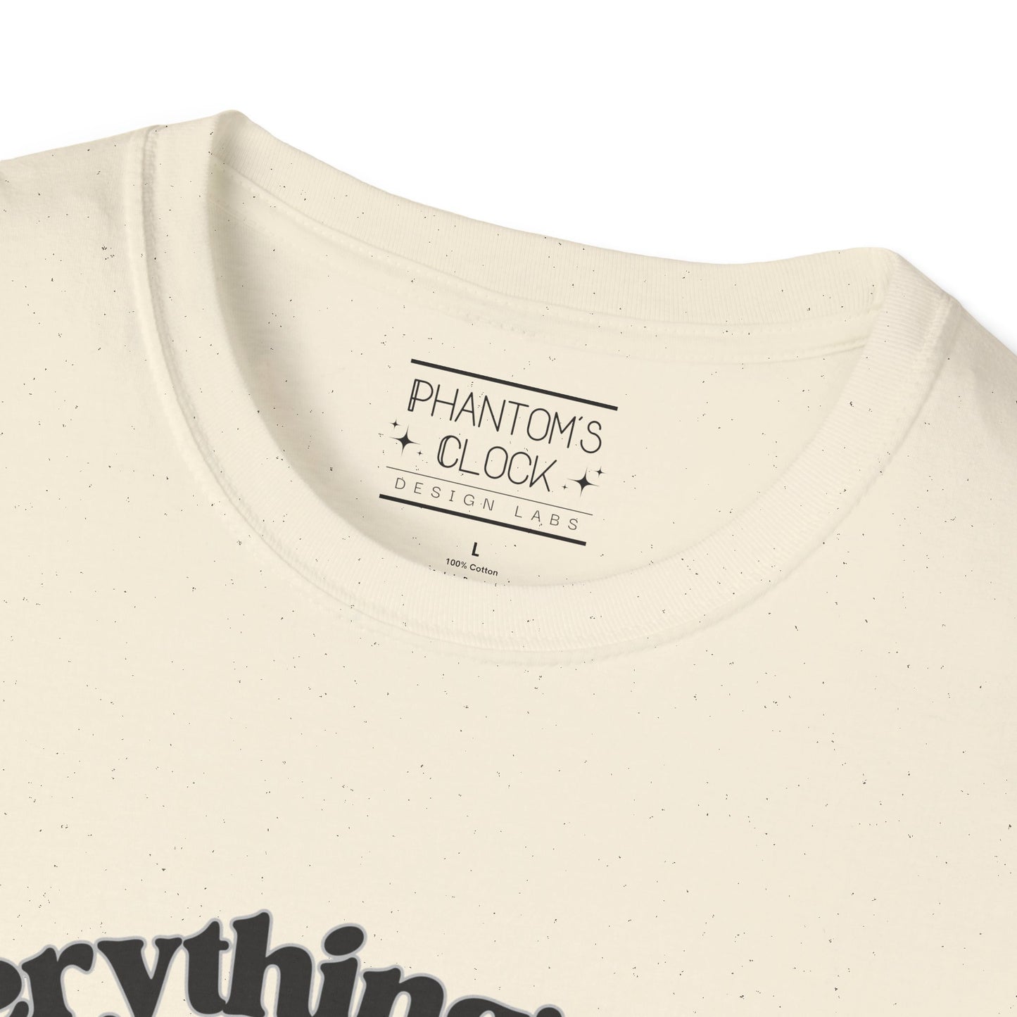 Everything's Fine Raccoon Dumpster Fire Funny Graphic Tee | Unisex Softstyle T-Shirt