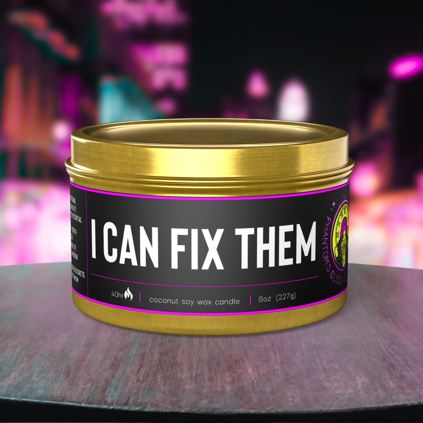 I Can Fix Them | Aromatherapy Tin Candles