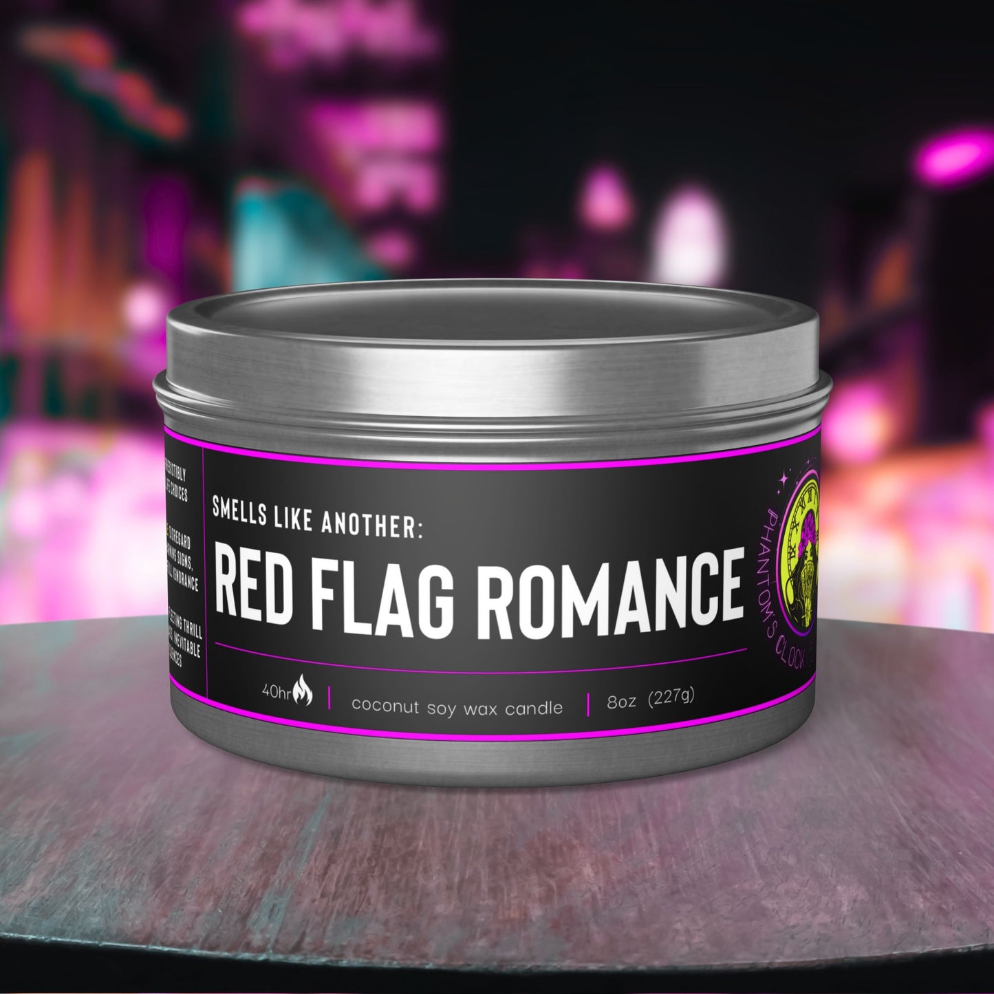 Red Flag Romance | Aromatherapy Tin Candles
