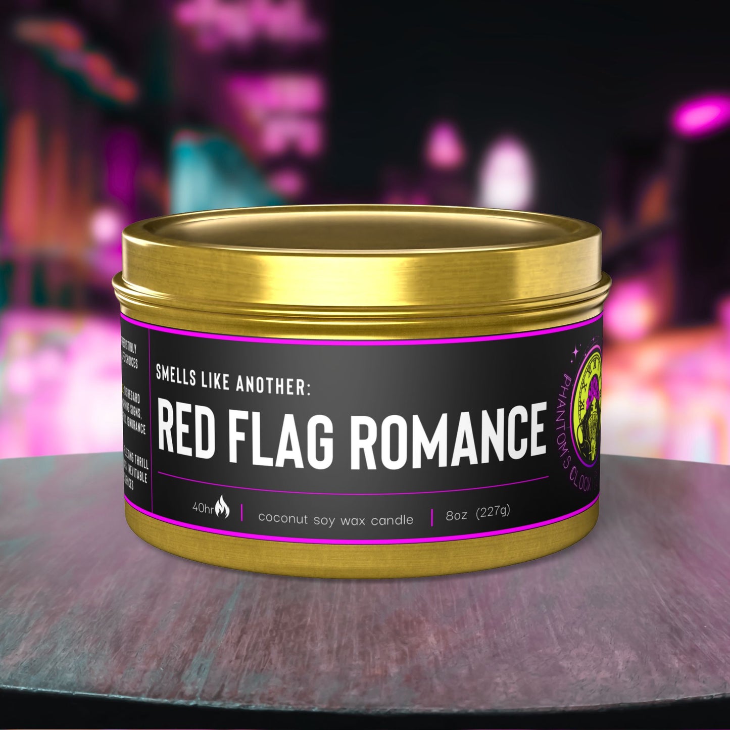 Red Flag Romance | Aromatherapy Tin Candles