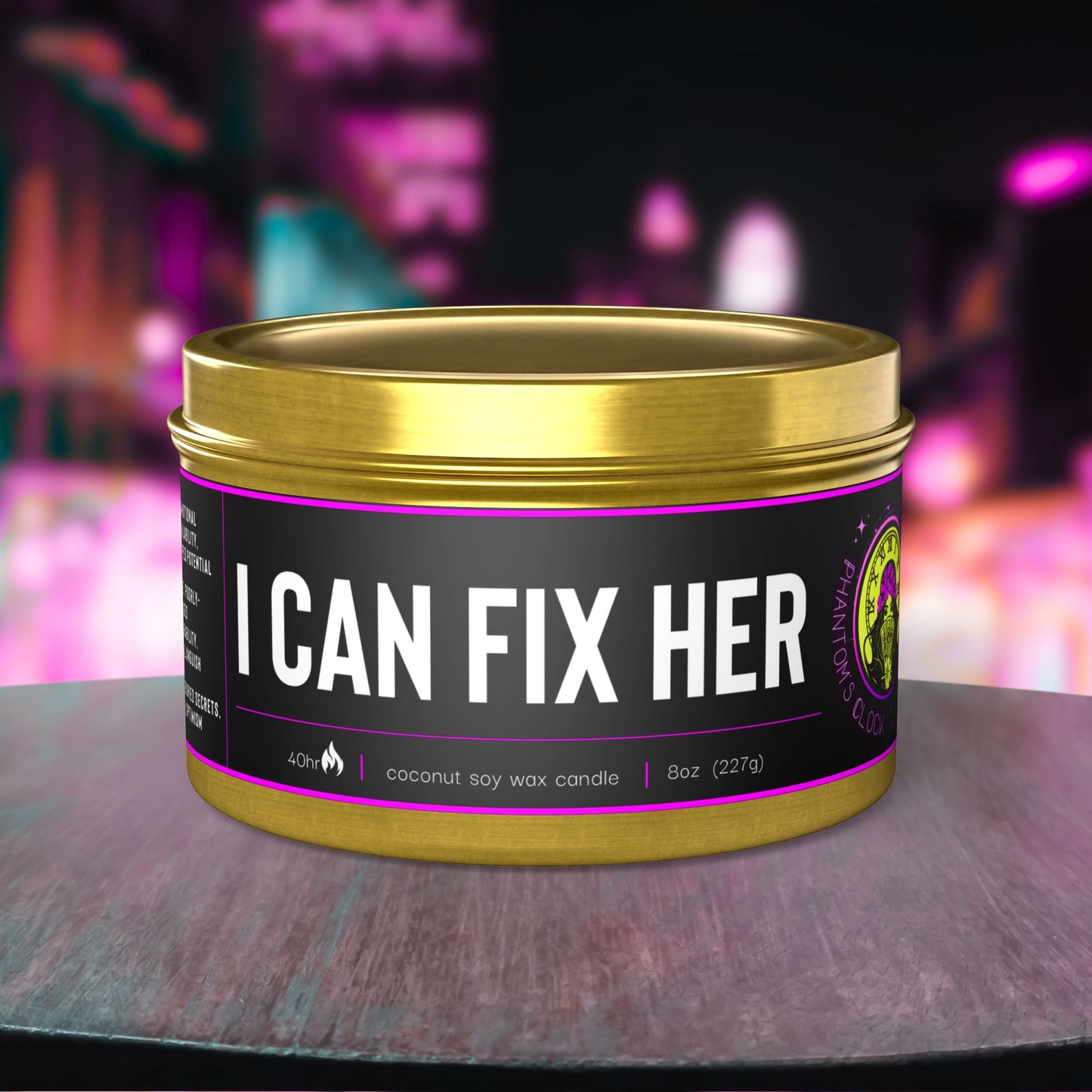 I Can Fix Her | Aromatherapy Tin Candles