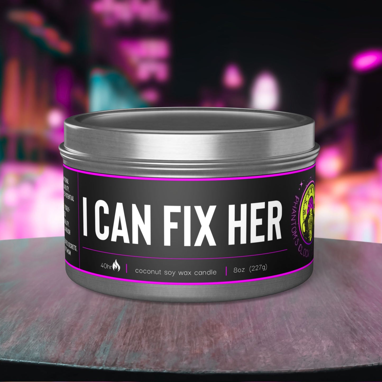 I Can Fix Her | Aromatherapy Tin Candles