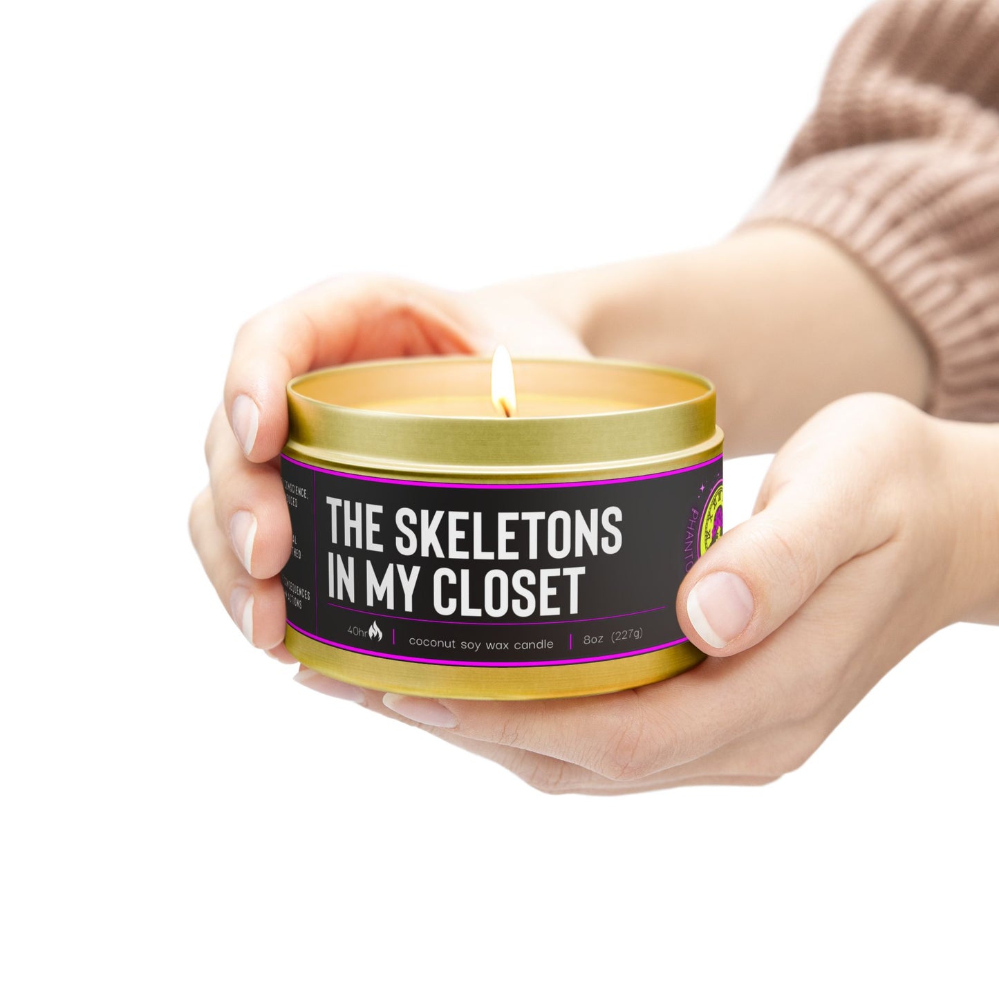 The Skeletons In My Closet | Aromatherapy Tin Candles