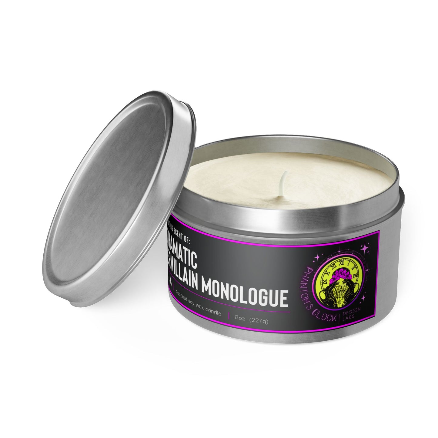 Your Fictional Crush's Dark Past | Aromatherapy Tin Candles