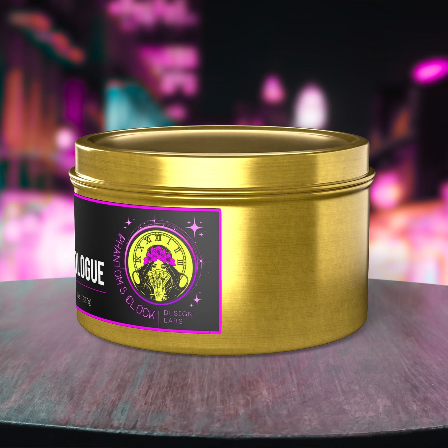Your Fictional Crush's Dark Past | Aromatherapy Tin Candles