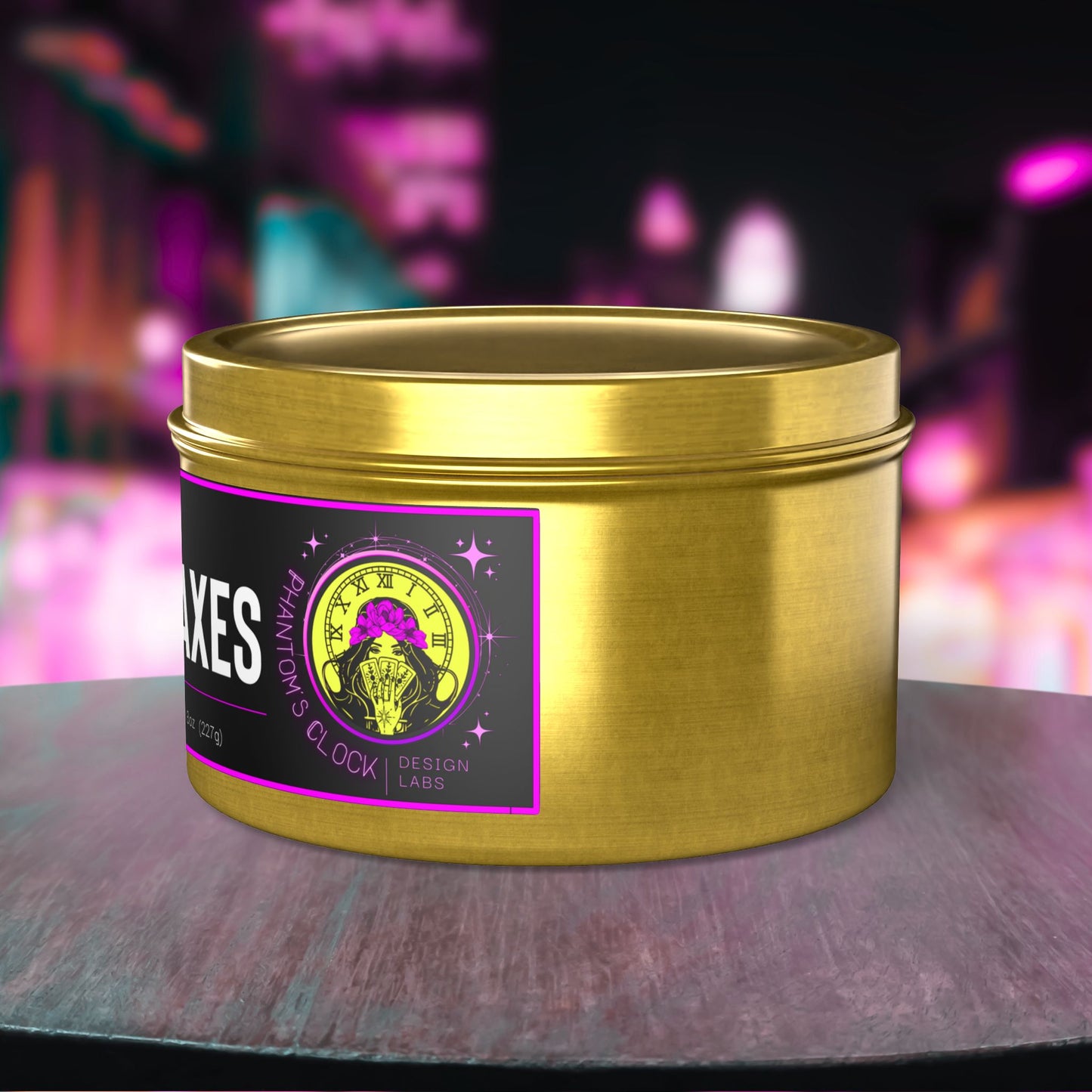 Death and Taxes | Aromatherapy Tin Candles