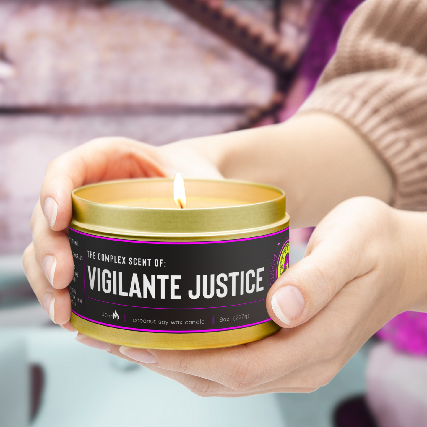 Vigilante Justice | Aromatherapy Tin Candles