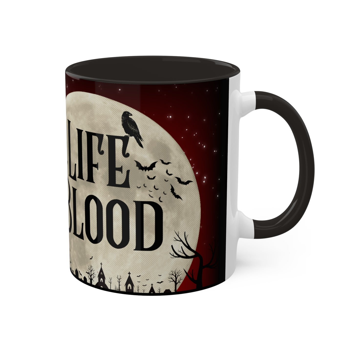 Life Blood Plague Doctor Design | Coffee Mug 11oz