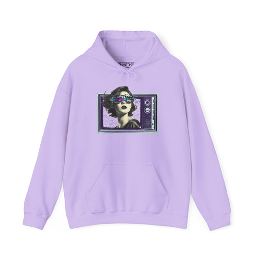 Retro TV Static Hoodie | Unisex Heavy Blend™ Hooded Sweatshirt