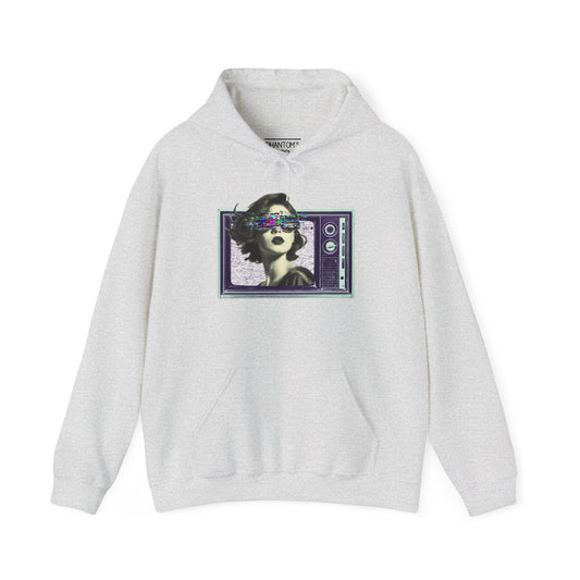 Retro TV Static Hoodie | Unisex Heavy Blend™ Hooded Sweatshirt