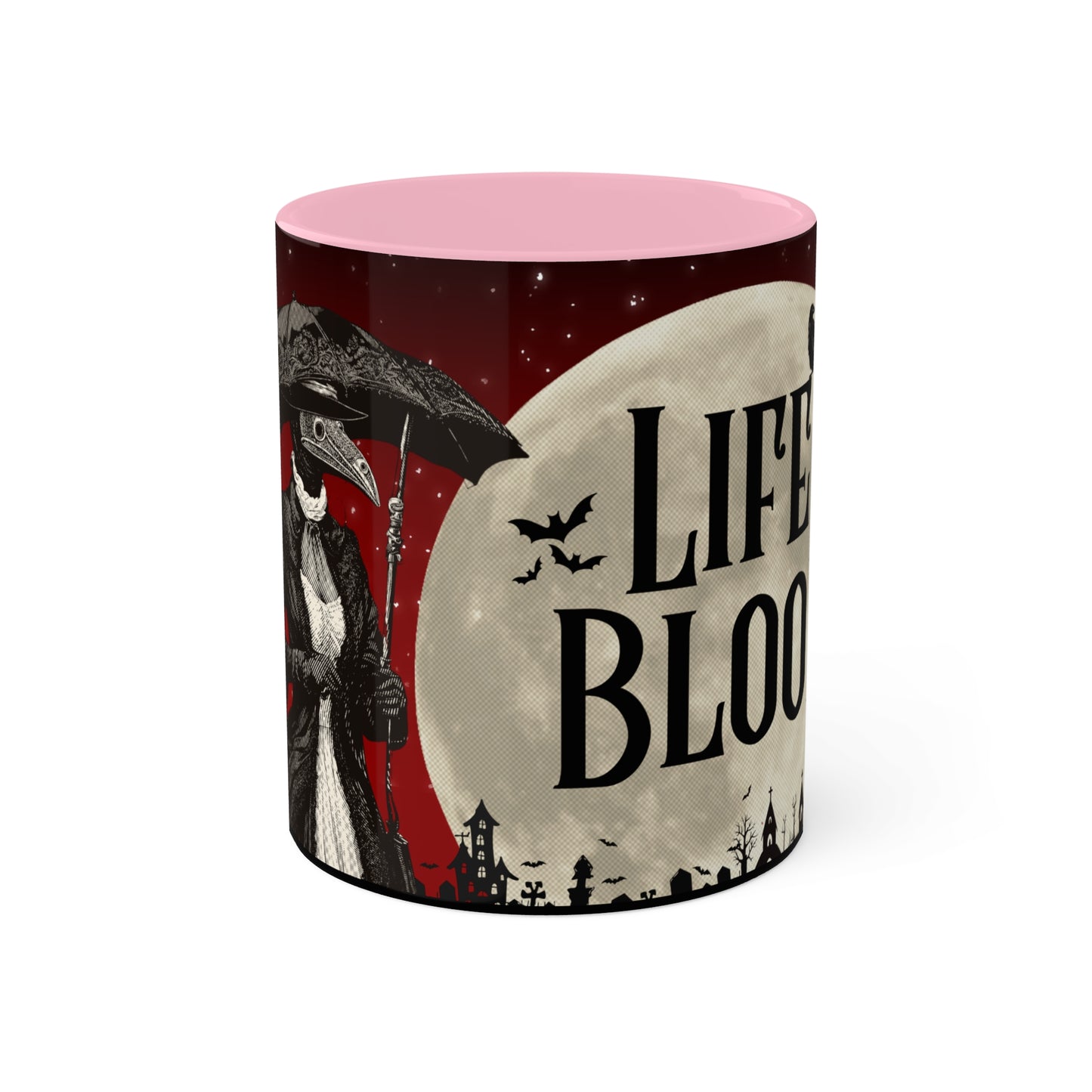 Life Blood Plague Doctor Design | Coffee Mug 11oz