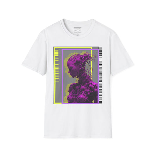 Supersoft Graphic Tee, Unisex Softstyle T-Shirt for Men and Women, Trendy Shirt, Cyborkg, Sci-Fi Tshirt, Geek Clothing